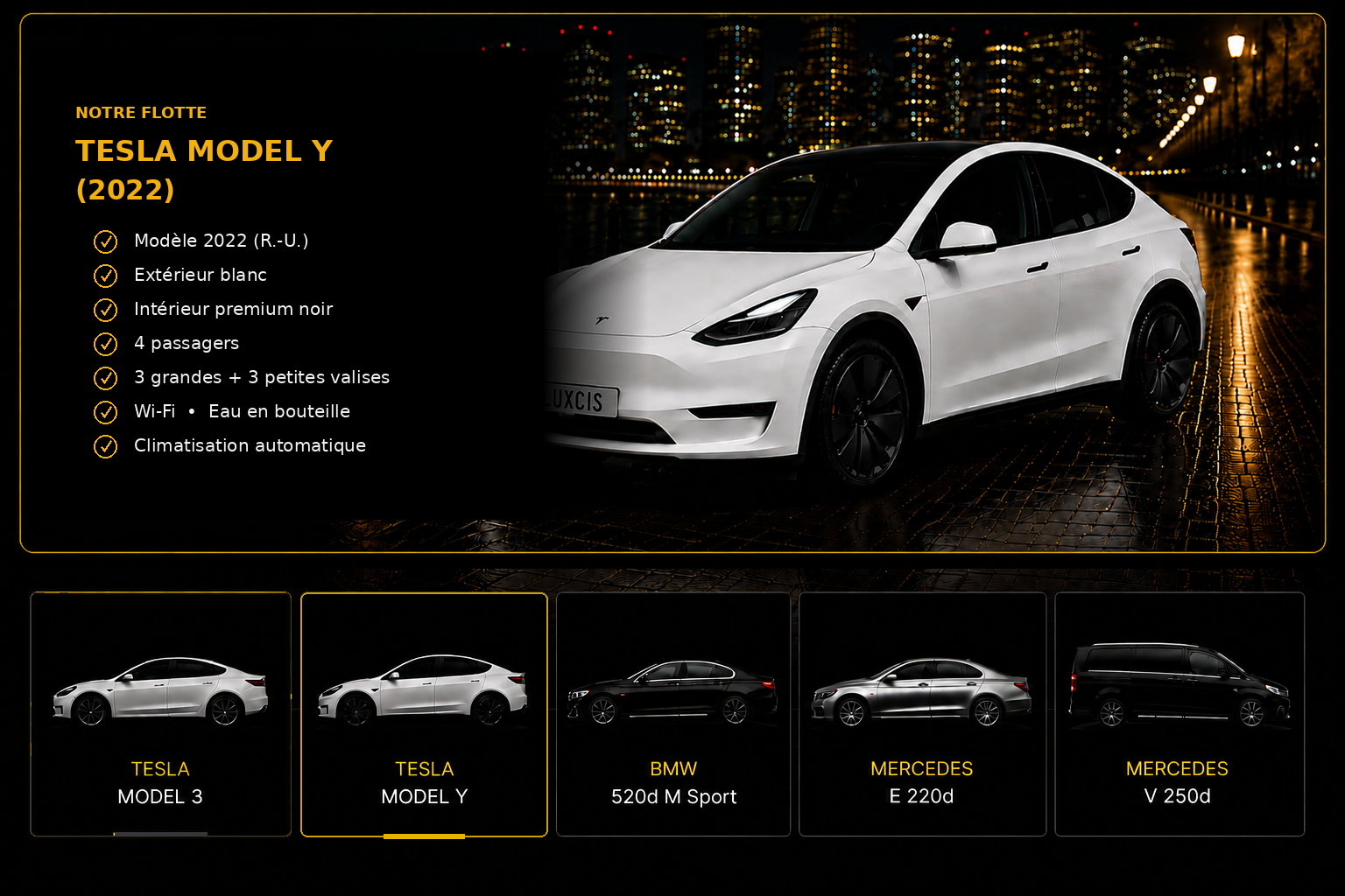 Tesla Model Y 2022 fleet presentation