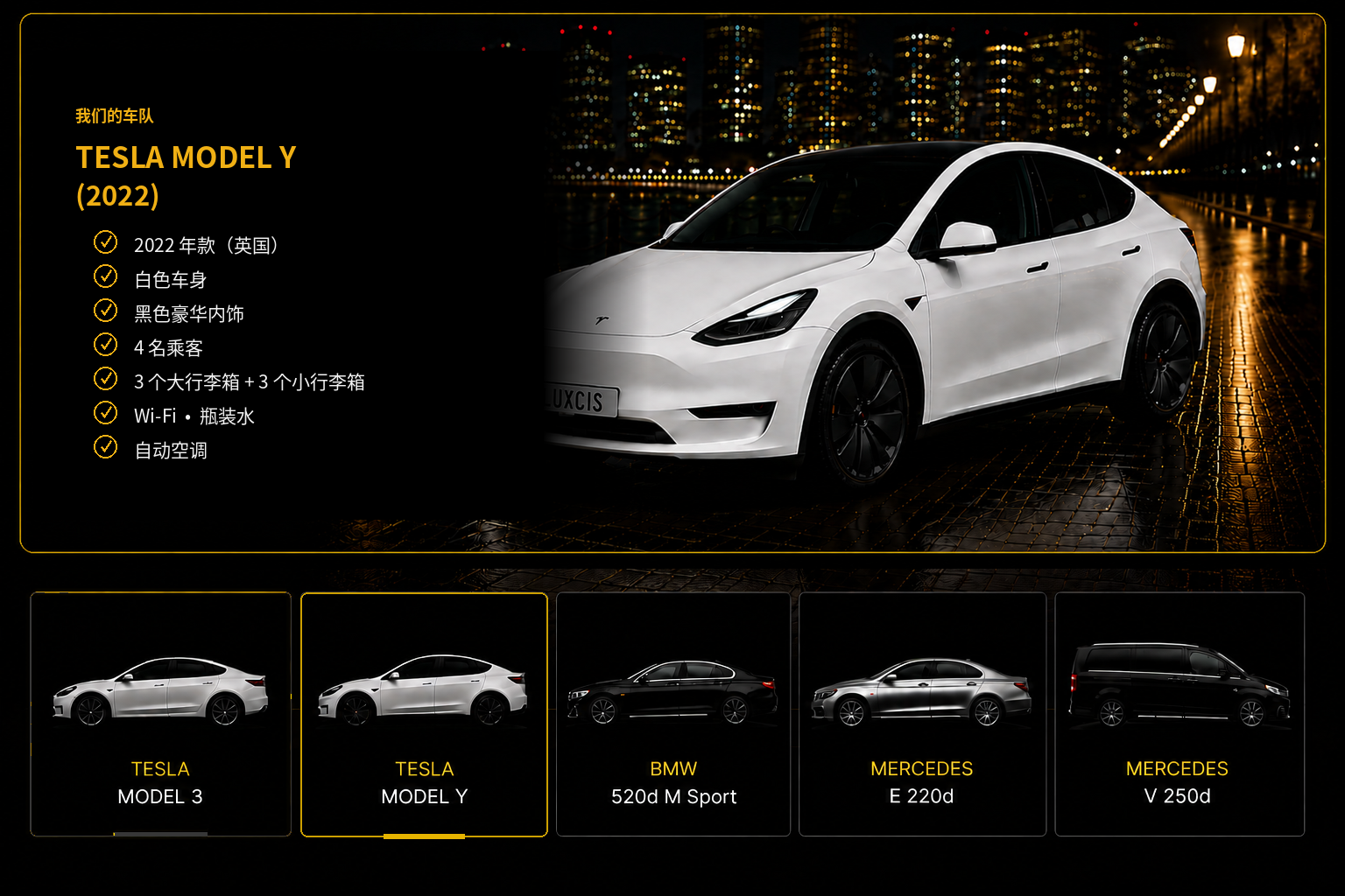 Tesla Model Y 2022 fleet presentation